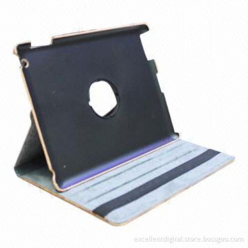 Leather Case for iPad 2/3/4, Wooden Grain, Welcome Distributor, 10000-piece Output a Day